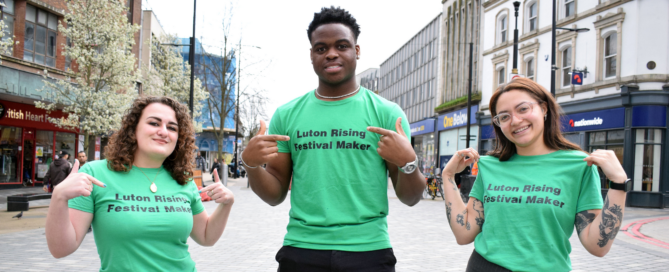 luton rising festival makers