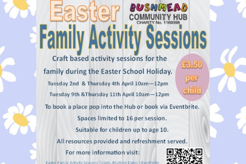 easter family activity sessions