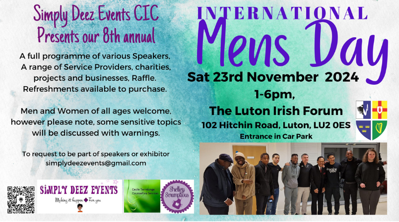 Simply Deez Events International Mens Day