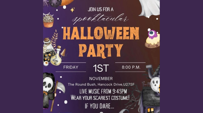 Halloween party Round Bush