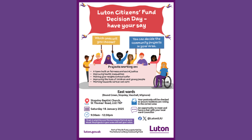Luton Citizen's Fund Decision Day - East