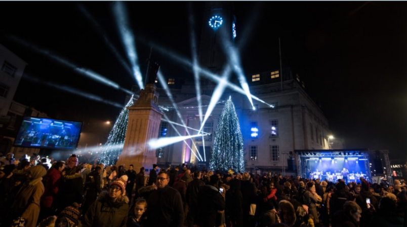 lighting up luton
