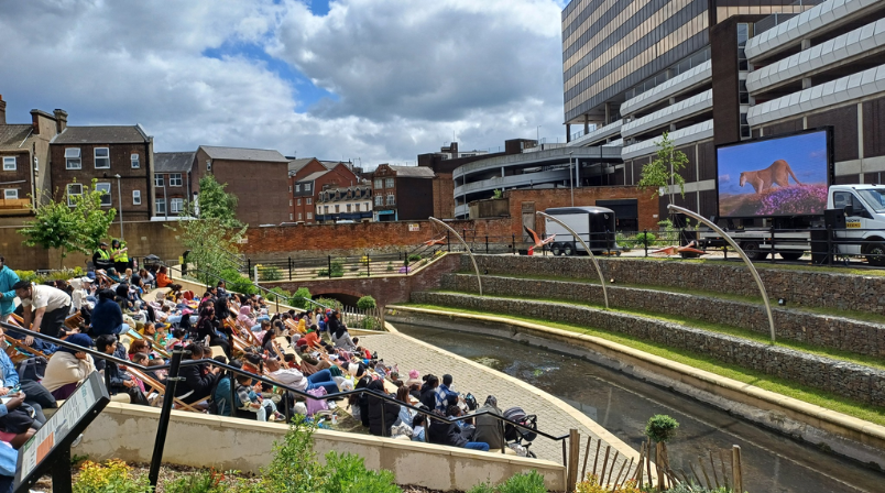 Outdoor cinema