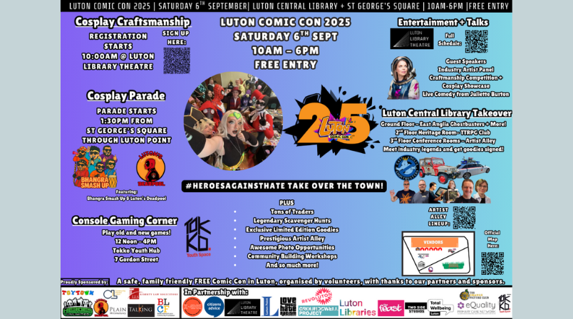 Luton Comic Con 25
