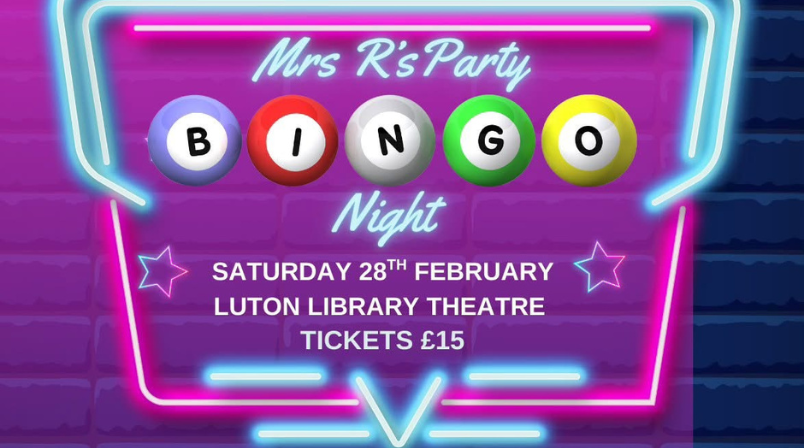 Mrs R's party bingo