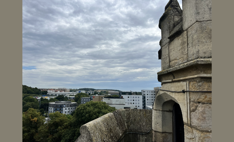 View from the tower of St Mary's church