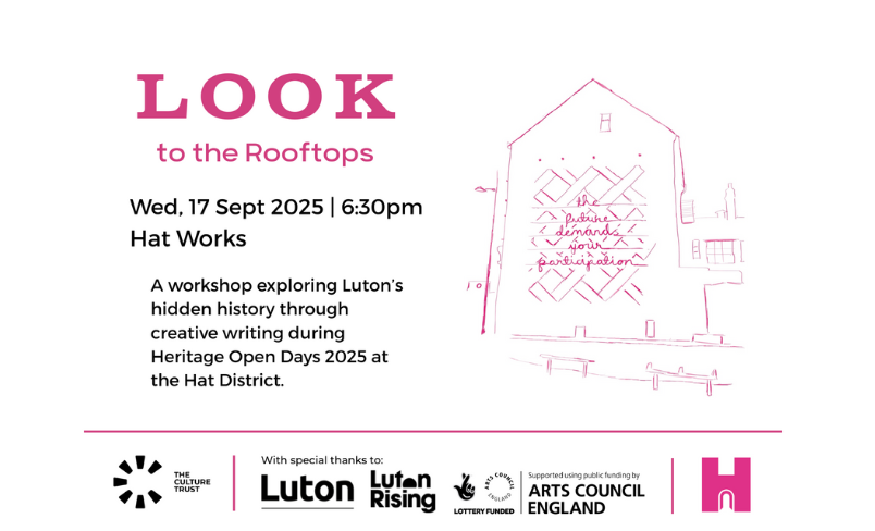 Look to the rooftops Look to the rooftops creative writing workshop
