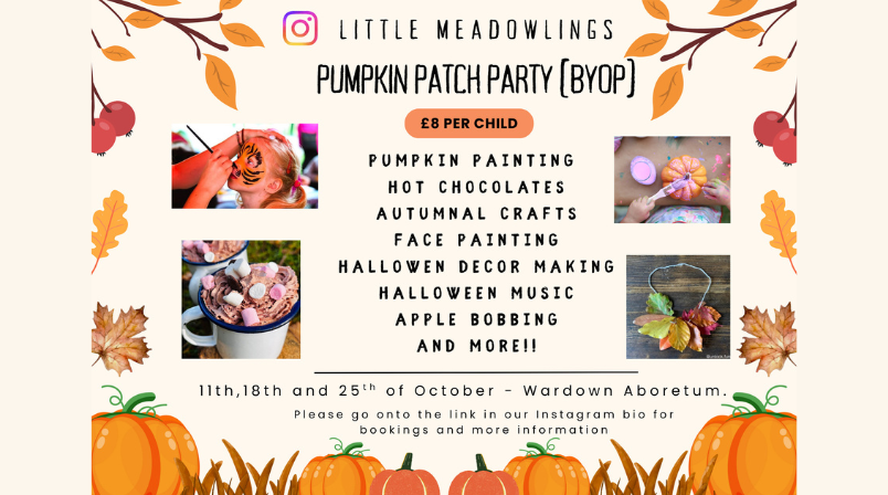 Little meadowlings pumpkin patch party