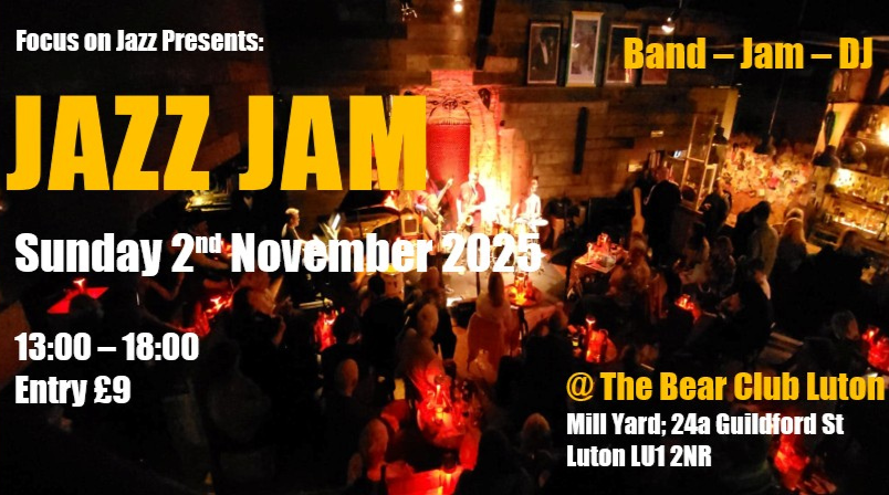 Jazz Jam November at the Bear Club Jazz Jam November at the Bear Club
